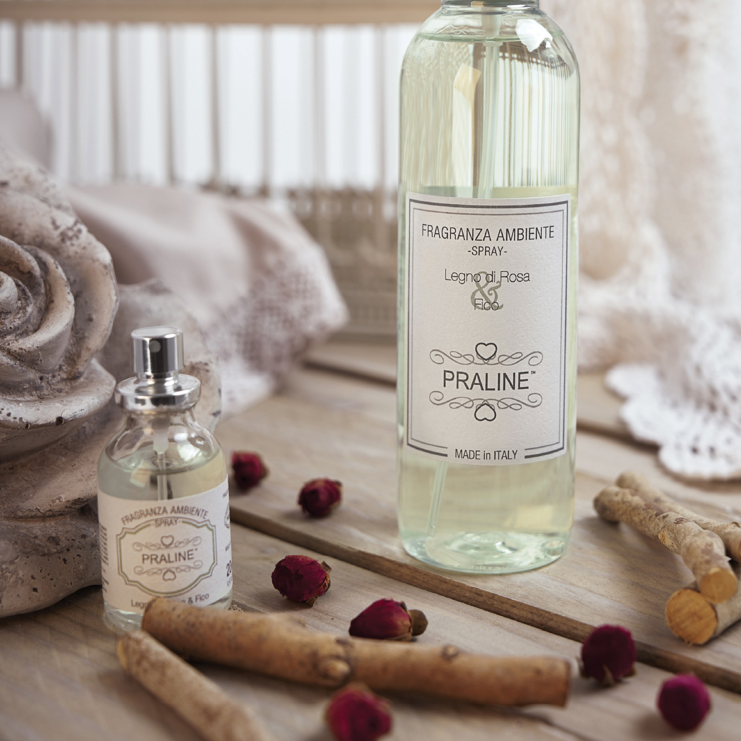 Diffusore Di Fraganza – Spray Legno di Rosa e Fico