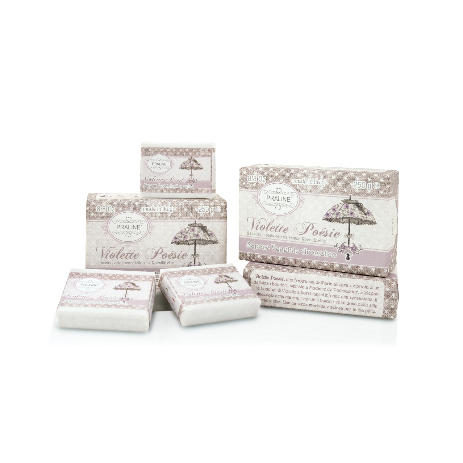 Vegetal Aromatic Soap – Solid Violette Poesie