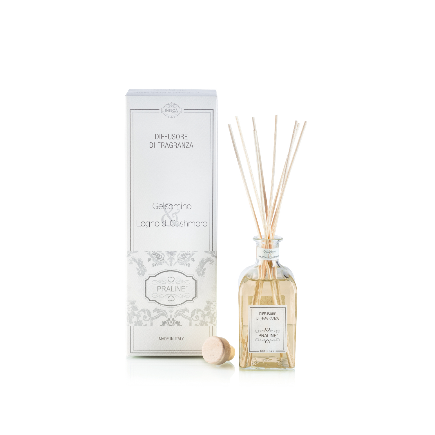 Diffusore Di Fraganza – Midollino Gelsomino e Legno di Cashmere