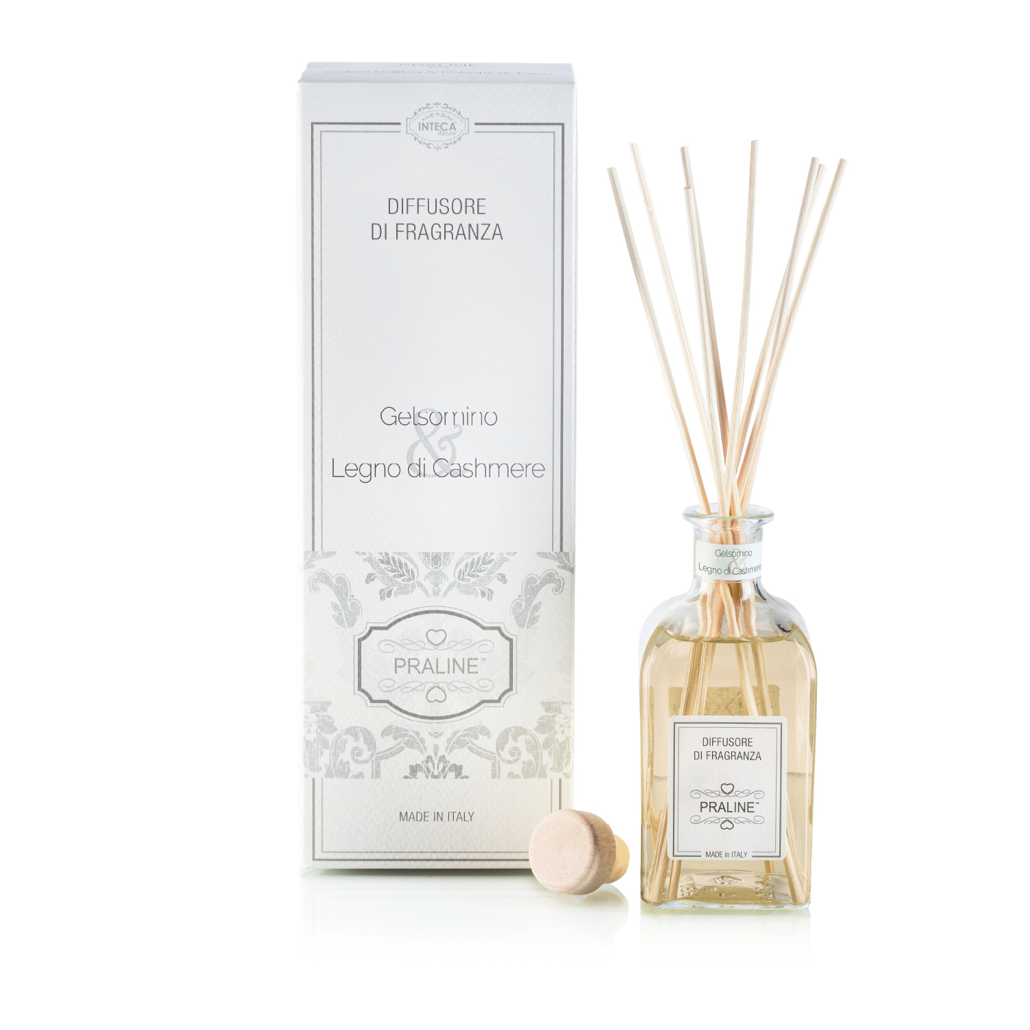 Diffusore Di Fraganza – Midollino Gelsomino e Legno di Cashmere
