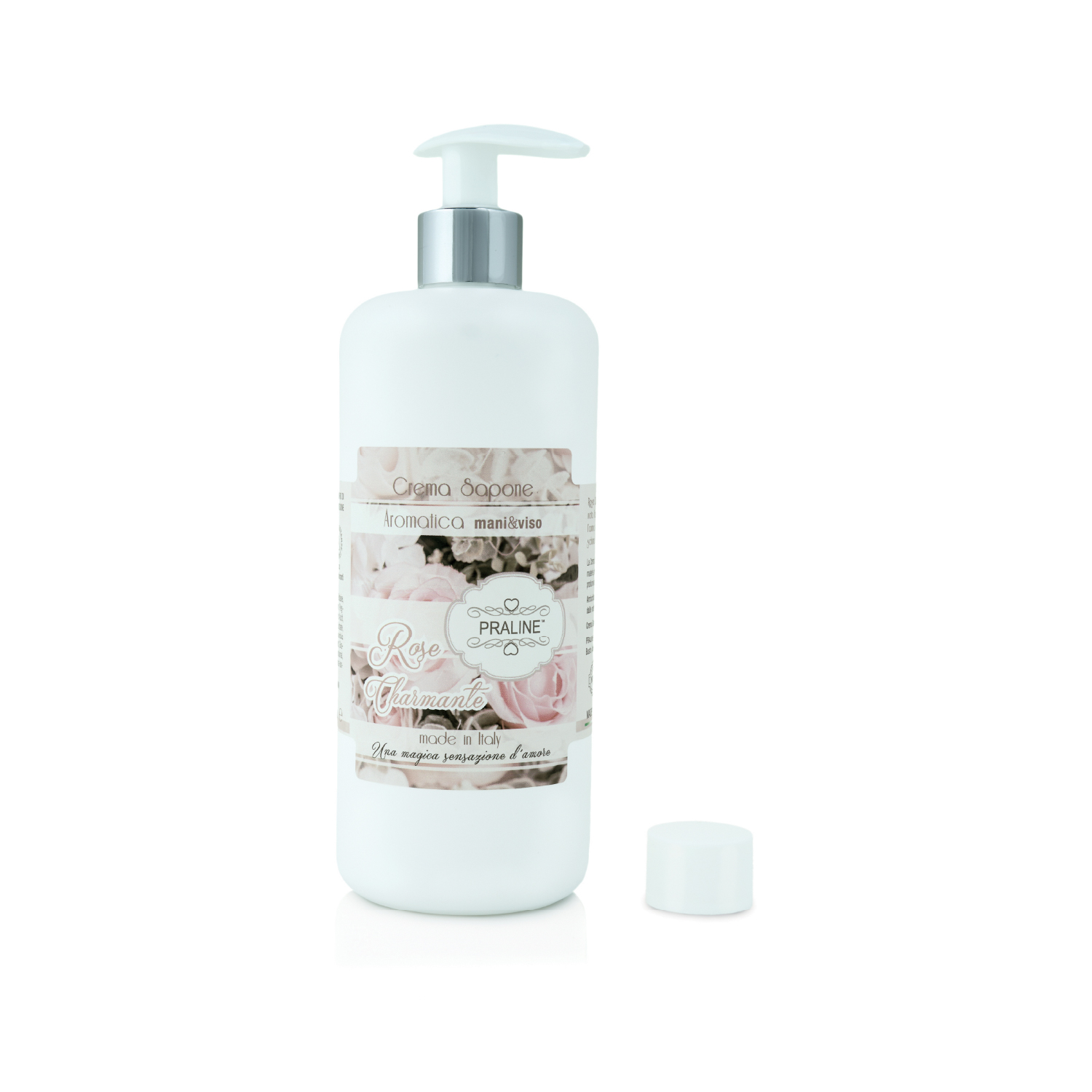 Sapone Vegetale Aromatico – Liquido Rose Charmante