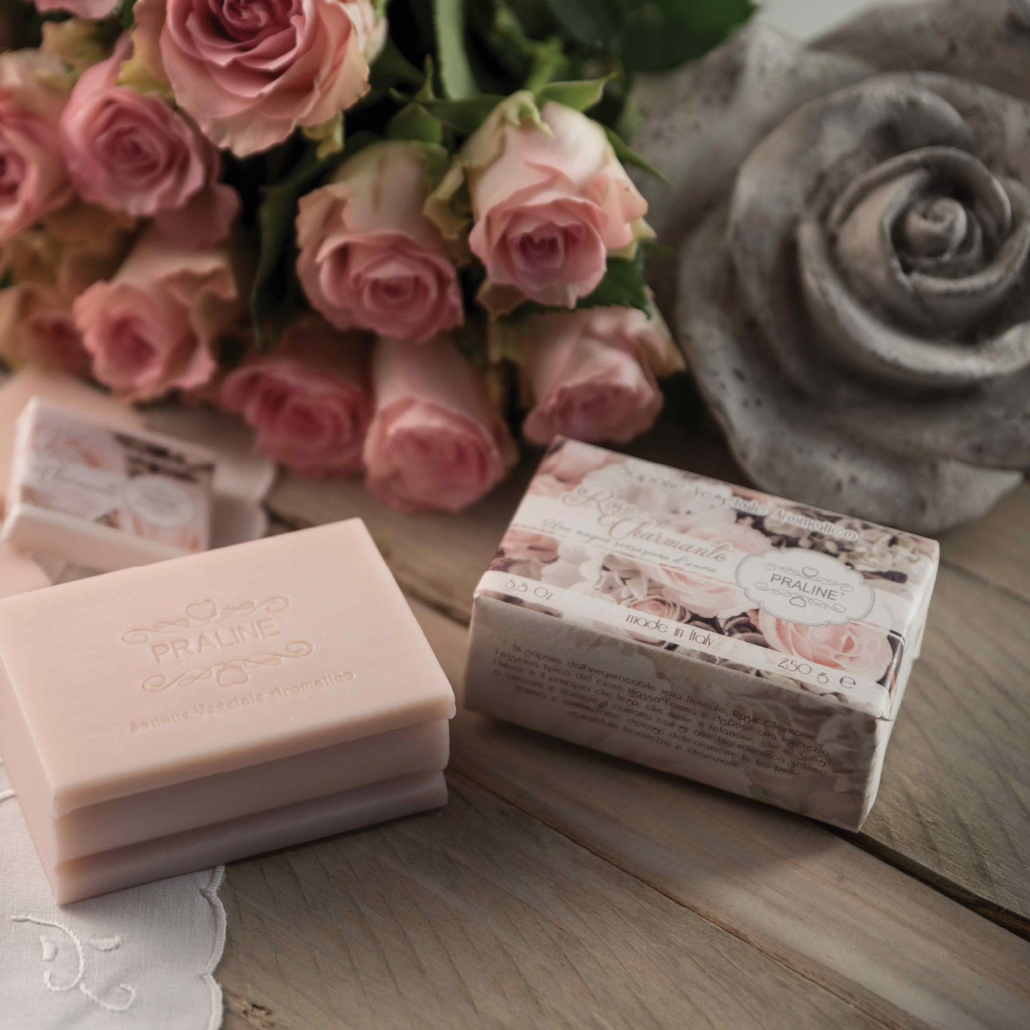 Vegetal Aromatic Soap – Solid Rose Charmante